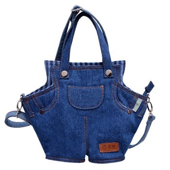 Funny Camouflage Jeans Small Totes High Quality  1