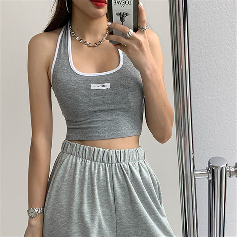 Crop sexy Tees summer harajuku women tshirts kawaii Letter Streetwear oversized tops Sexy y2k femme t-shirt vintage clothes 1