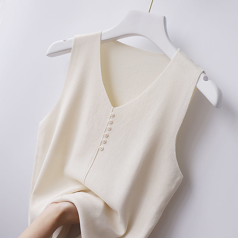 Women Sexy Tank Tops Summer Ice silk Fashion Female Tee Korean Style Casual Y2k Top Sleeveless Vest Streetwear Slim Tights 1