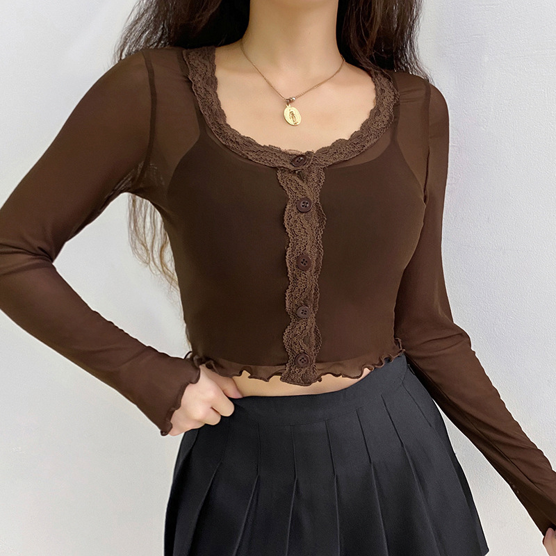 Accessories Yk2 Clothing Haut Fairycore Alt 90s Mujer Cyber Clothes Grunge Aesthetic Baby Tee Y2K Ropa Crop Top Fairy Core 1