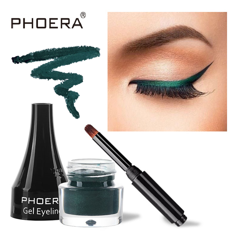 10 Colors Eyeliner Gel Quick Dry Long Lasting Eye Liner Cream With Brush Eyes Makeup Waterproof Anti-sweat Cosmetics Maquillaje 1