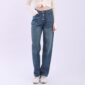 Women's Jeans 2021 High Waist Mom Wide Leg Pants New fashion vintage Blue Straight Pants Oversize Overalls Loose Ladies Pants 2