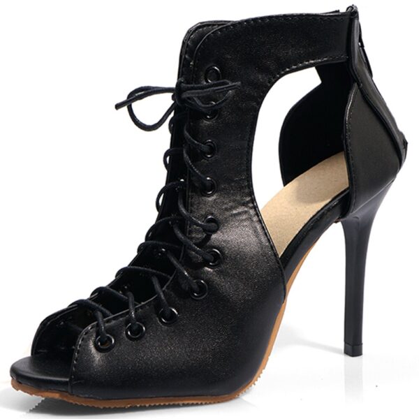 SARAIRIS Plus Size 34-48 Ladies Party Sexy Sandals Ankle Strap Denim Sandals Women Fashion Thin High Heels Summer Shoes Woman 5