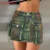 Summer Y2k Hotsweet Chic Indie Streetwear Mini Denim Skirts Tie Dye Irregular 3D Pocket Distressed Jeans Mini Dargo Skirt 2024 1