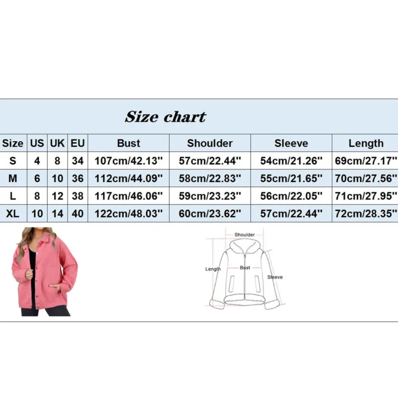 Casual Fashionable Denim Shirts Jean Pockets Korean Style Minimalist Autumn Winter Women'S Blouses Lady Tops 6