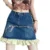 Summer High-waisted Denim Half-skirt for Women Irregular Lace Vintage Short Y2k Skirt Sexy Spice Girls Slim Fashion Mini Skirts 5