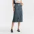 Semir Women Denim A-Line Skirt 2024 Summer New Trendy Retro Style Cool And Versatile Long Skirt 4