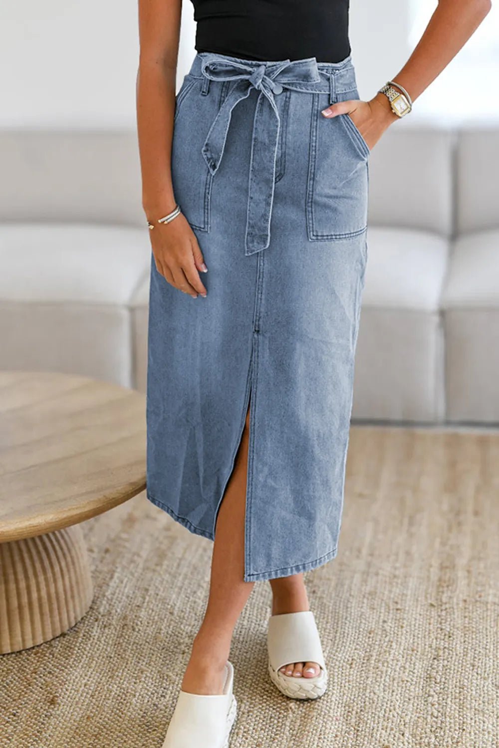 Denim Skirts